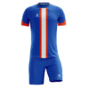 Quick Dry Polyester Football Jersey and Shorts for Men | Custom Sportswear