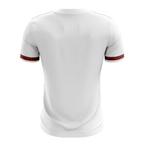 Badminton T Shirts for Men | Add Club Name Logo White Color