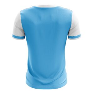 Men’s Regular Fit Badminton Polo Tshirt | Custom Sports Clothing Sky Blue Color