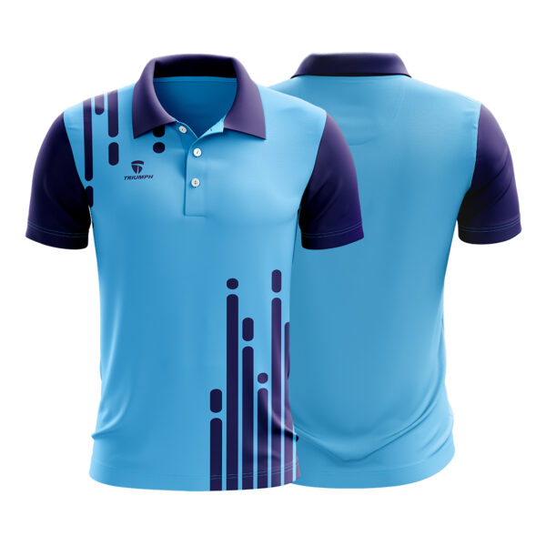 Cricket Tournament Dress for Team Sky Blue & Navy Color