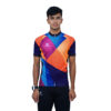 Polyester Cycling Jersey for Men Multicolor