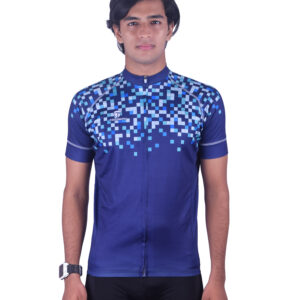 Men Cycling Jersey | Custom Printed Cycling Team Apparel Blue Color