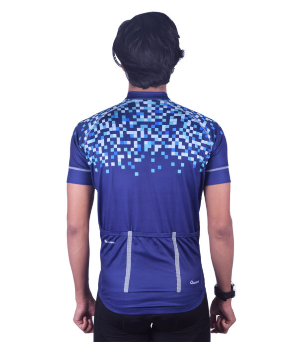 Men Cycling Jersey | Custom Printed Cycling Team Apparel Blue Color