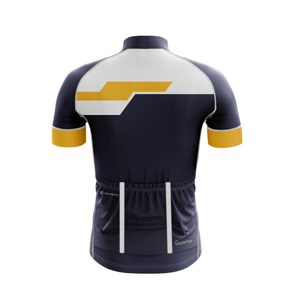 Mens Cycling Jersey Biking Bicycle Jersey Navy Blue Color