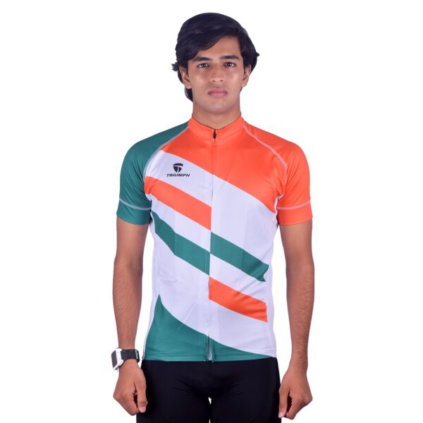 Republic | Independence Day Cycling Jersey for Men Indian Flag Color