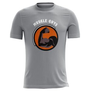 Sports T Shirt for Men Quick Dry Fit Jersey | Gym T Shirts Grey Color