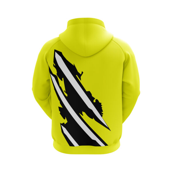 Men’s Printed Thermal Winter Hoodies Yellow & Black Color