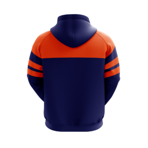 Men’s Sports Hoodies | Custom Sportswear Navy Blue & Orange Color