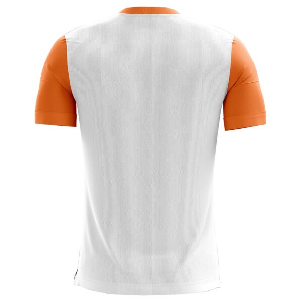 India Flag Printes White Orange T-shirt for Men Boys White & Orange Tri Color