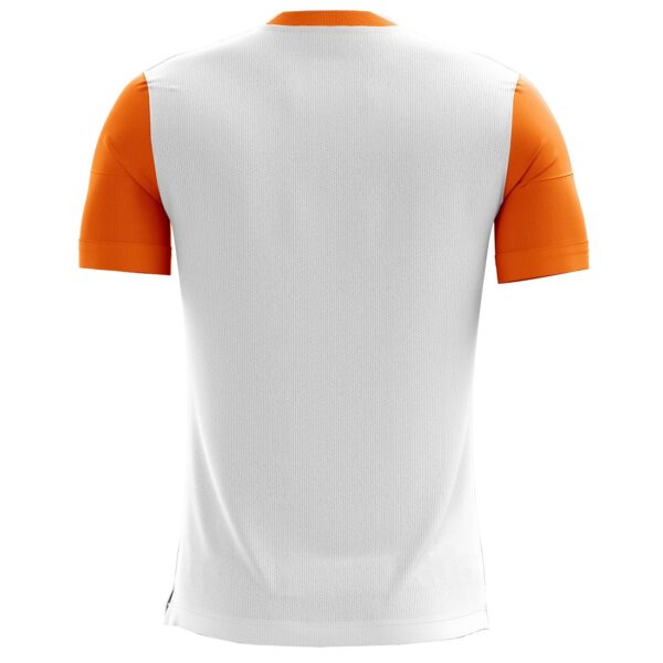 15th AUG Sublimated Casual Jersey for Boy / Men White & Orange Indian Tri Color