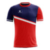 Professional Kabaddi Jersey for Men Red & Blue Color