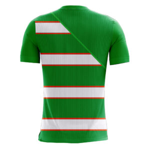 Printed Exclusive Kabaddi Jersey Tees Green & White Color