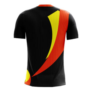 Kabaddi Jersey for Men | Customise Sports Team Clothes Black, Red & Yellow Color