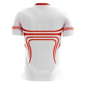 Kabaddi Team T-Shirts | Custom Sports Jersey White & Red Color