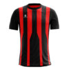 International Kabaddi Jersey | Sports Team Tshirt for Men Black & Red Color