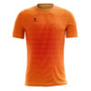 Kabaddi Jersey with Number and Name Printed Orange Color