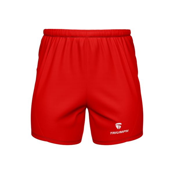 Men’s Printed Running Shorts Red Color