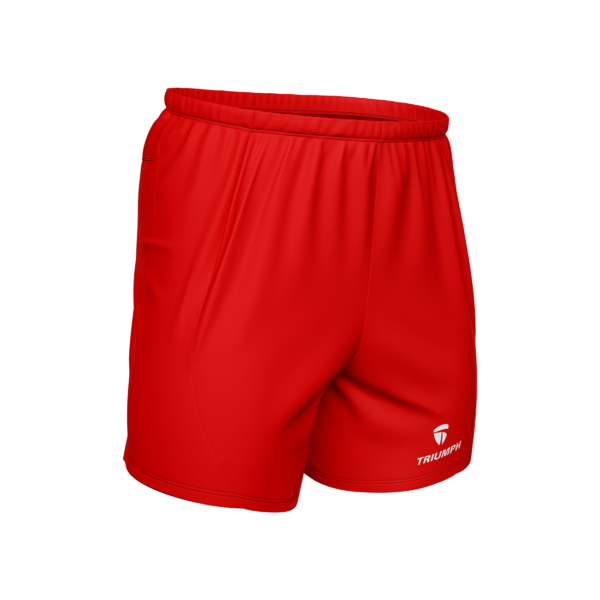 Men’s Printed Running Shorts Red Color