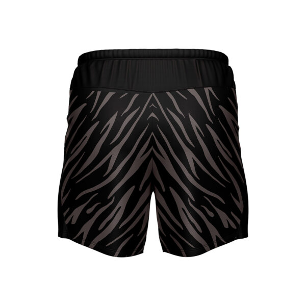 Men’s Athletic Running Shorts | Custom Sports Clothes - Black Printed