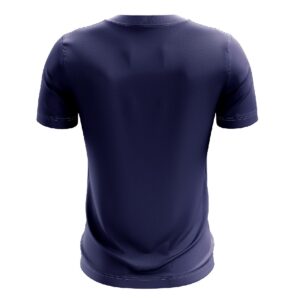 Short Sleeve Table Tennis T-Shirt Sports Tshirt Tee Shirt Navy Blue & white Color