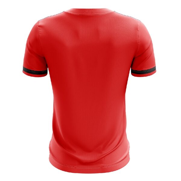 Polo Shirts for Men Short Sleeve Casual Collared Red T-Shirt Athletic Table Tennis Jersey