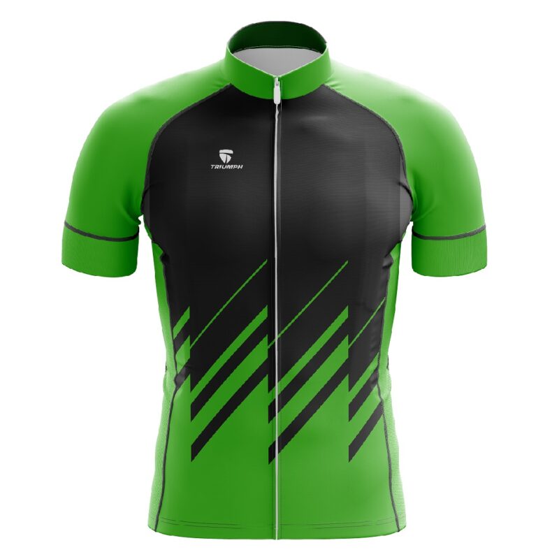 Road Bicycle Jersey Cycling Jerseys for Men Reflective Strip in Back Bicycle Wear – view 1