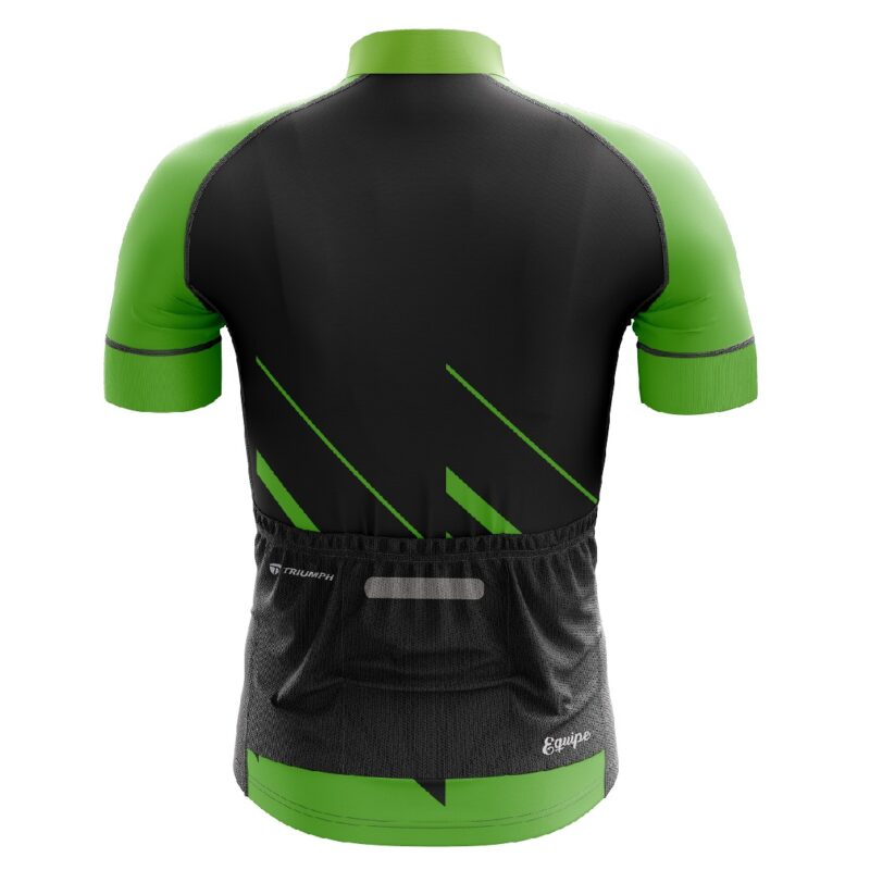 Road Bicycle Jersey Cycling Jerseys for Men Reflective Strip in Back Bicycle Wear – view 2