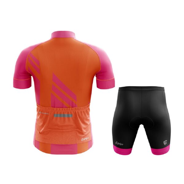 Men’s Cycling Clothing | Cycling Jerseys Padded Shorts Pink & Orange Color
