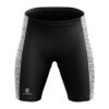 Men’s Cycling Shorts Padded Bicycle Riding Pants Clothes Cycle Wear Tights Black & Grey Color