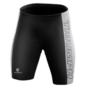 Men’s Cycling Shorts Padded Bicycle Riding Pants Clothes Cycle Wear Tights Black & Grey Color