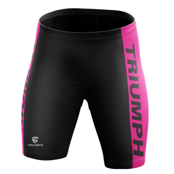 Men’s Cycling Shorts Gel Tech Padded Bike Bicycle Pants Tights Black & Pink Color