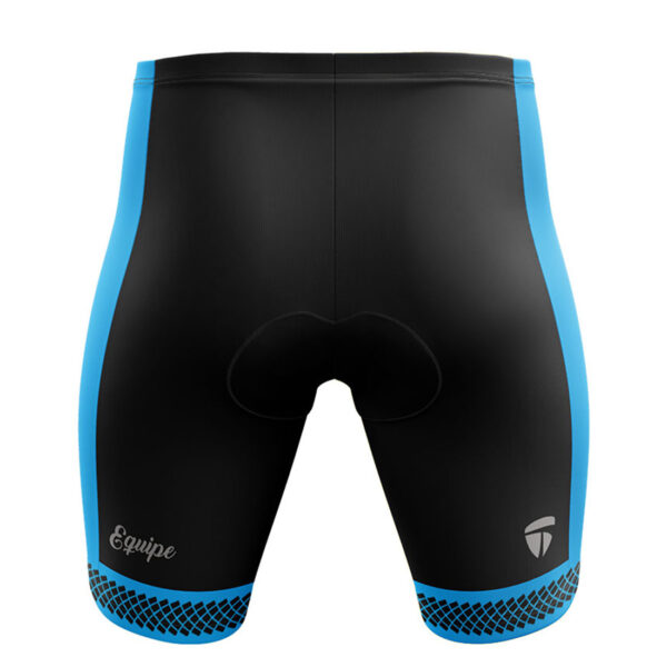 Gel Tech Padded Cycling Half Pant | Men Cycling Clothes Black & Blue Color