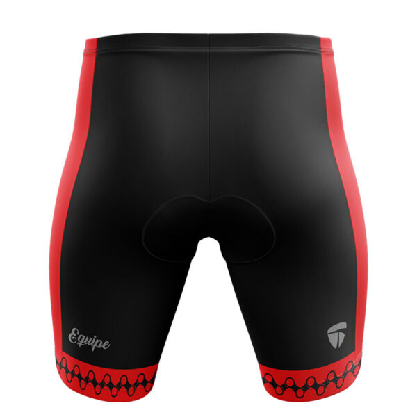 Long Ride Professional Padded Bicycle Shorts | Men Cycling Shorts Black & Red Color