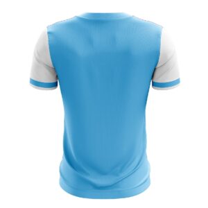 Badminton Polo Neck Tshirt for Boys | Mens Sports Jersey Sky Blue Color