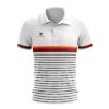 Badminton T Shirts for Men | Add Club Name Logo White Color