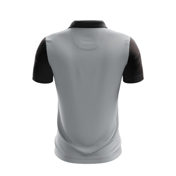 Men’s Cricket Jersey Cricket Team Training Clothes Custom Sportswear Grey & Black Color