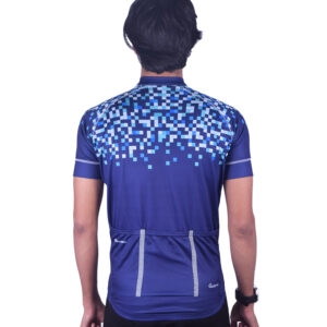 Men Cycling Jersey | Custom Printed Cycling Team Apparel Blue Color