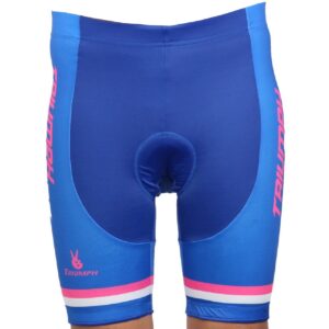 Men’s Cycling Shorts Padded Bicycle Riding Pants Bike Biking Clothes Cycle Wear Tights Blue Color