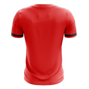 Men’s Performance Golf Short Sleeve Polo Shirt Tshirt Club Jersey Red