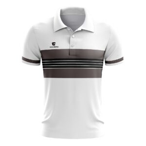 White Golf Shirts for Men | Athletic Fit Men’s Golf Polo Shirts for Men