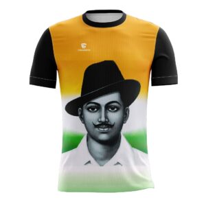 Bhagat Singh Photo Printed Casual Jersey