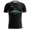 India Flag with Ashoka Chakra Print T-shirt for Men Boys Black Color