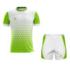 Running / Jogging / Walking / GYM Tees Jersey & Short For Men White & Green Color