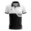 Men?s Active Quick Dry T Shirts | Table Tennis Workout Short Sleeve Tee Tops Black & White Color