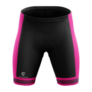 Gel Padded Cycling Shorts | Bike Riding Clothes for Men Black & Pink Color