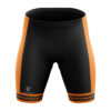 Professional Men’s Road Bike Riding Cycling Shorts Black & Orange Color