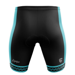 Men’s Road Cycling Riding Gel Padded Shorts Black & Blue Color