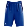 Men's Regular Fit Polyester Shorts – Quick Dry for Basketball Workout Sports Blue Color