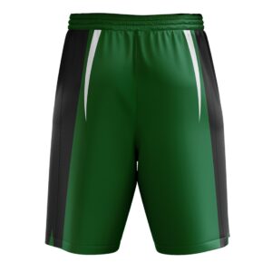 Men Basketball Shorts I Quick Dry Running I Gym I Workout Sports Green & Black Color
