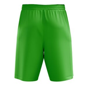 Lightweight Athletic Basketball Running Shorts for Men with Pockets Green & Blue Color